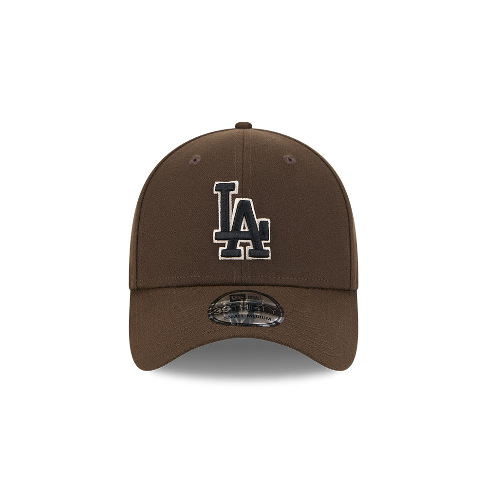 New Era หมวกรุ่น LOS ANGELES DODGERS WALNUT BLACK STONE MOSS 39THIRTY CAP