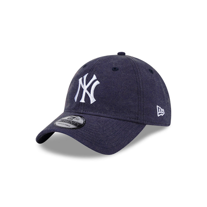 หมวกแก๊ป New Era รุ่น New York Yankees Vintage Canvas Wash Oceanside Blue 9Twenty Cap
