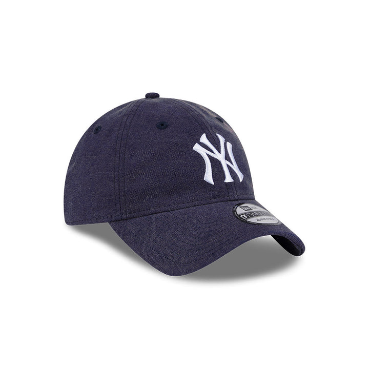 หมวกแก๊ป New Era รุ่น New York Yankees Vintage Canvas Wash Oceanside Blue 9Twenty Cap
