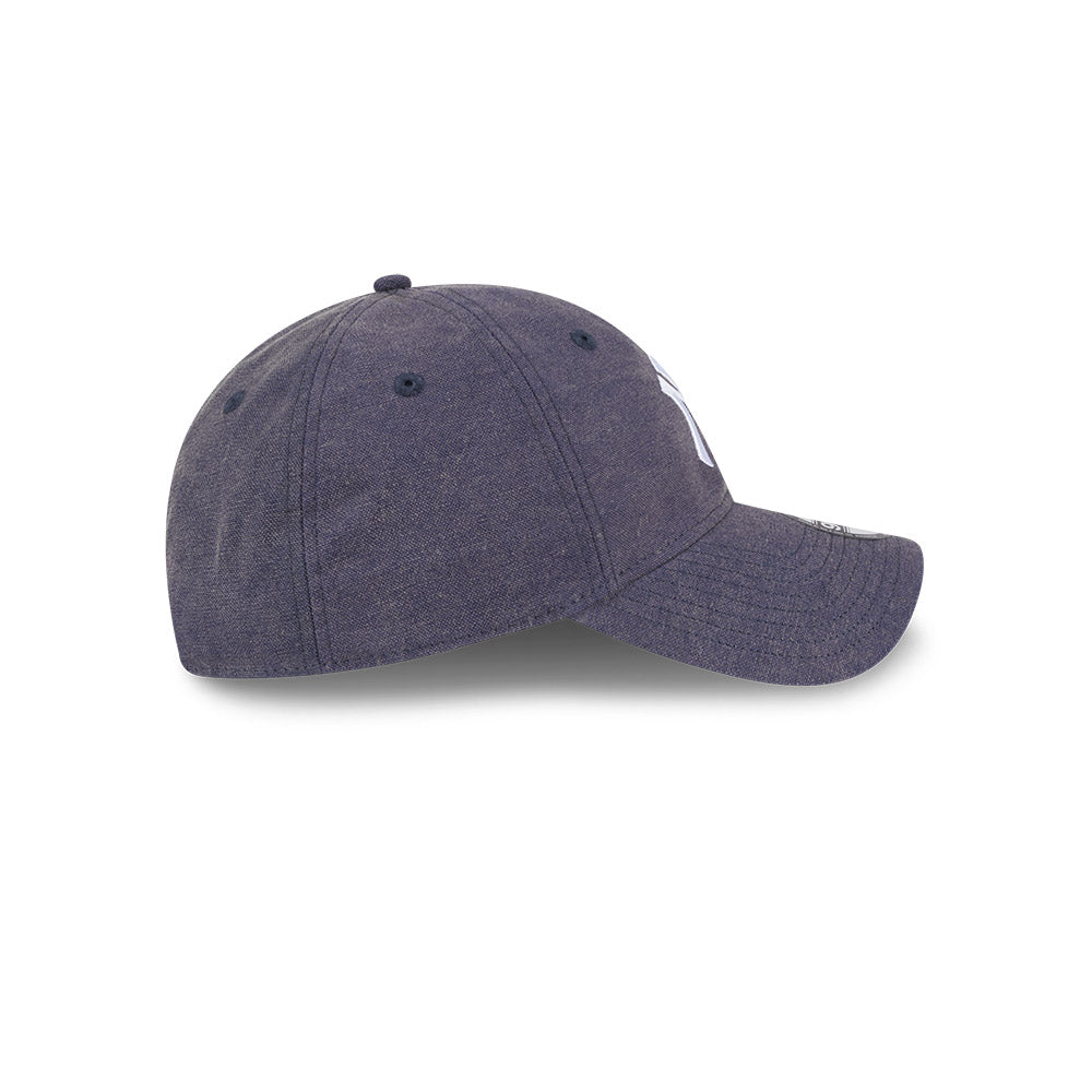 หมวกแก๊ป New Era รุ่น New York Yankees Vintage Canvas Wash Oceanside Blue 9Twenty Cap