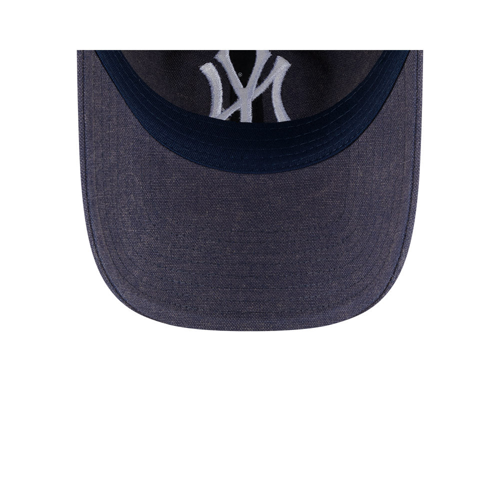หมวกแก๊ป New Era รุ่น New York Yankees Vintage Canvas Wash Oceanside Blue 9Twenty Cap