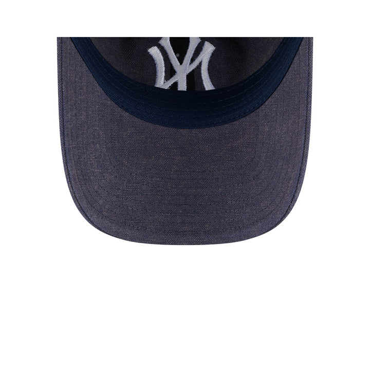 หมวกแก๊ป New Era รุ่น New York Yankees Vintage Canvas Wash Oceanside Blue 9Twenty Cap