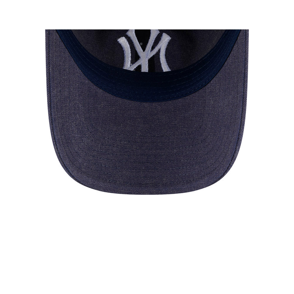 หมวกแก๊ป New Era รุ่น New York Yankees Vintage Canvas Wash Oceanside Blue 9Twenty Cap