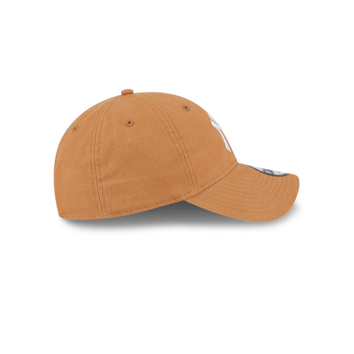 หมวกแก๊ป New Era รุ่น New York Yankees Vintage Canvas Wash Light Bronze 9Twenty Cap