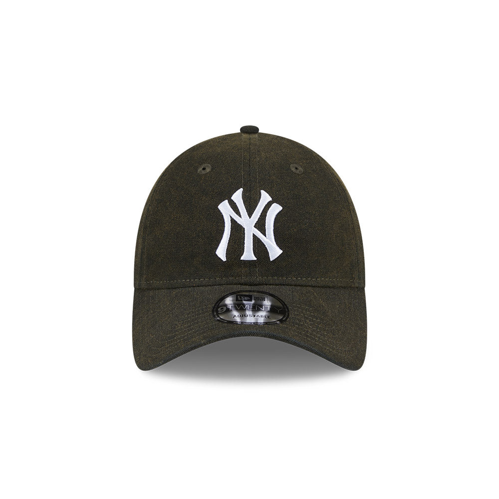 หมวกแก๊ป New Era รุ่น New York Yankees Vintage Canvas Wash Black 9Twenty Cap