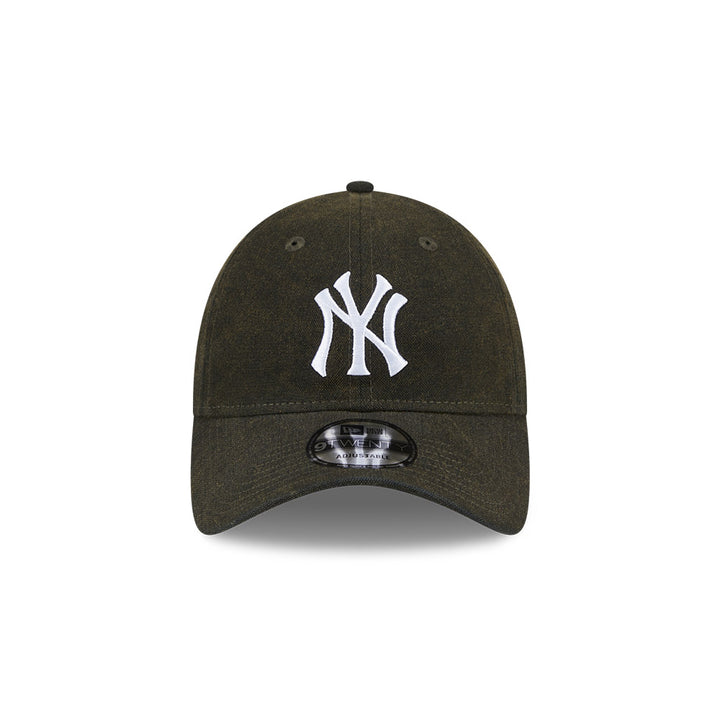 หมวกแก๊ป New Era รุ่น New York Yankees Vintage Canvas Wash Black 9Twenty Cap