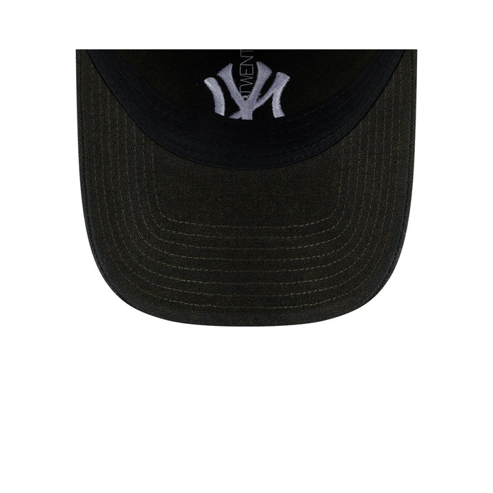 หมวกแก๊ป New Era รุ่น New York Yankees Vintage Canvas Wash Black 9Twenty Cap