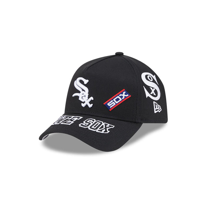 New Era หมวกรุ่น CHICAGO WHITE SOX MLB ALL OVER BLACK 9FORTY AF CAP