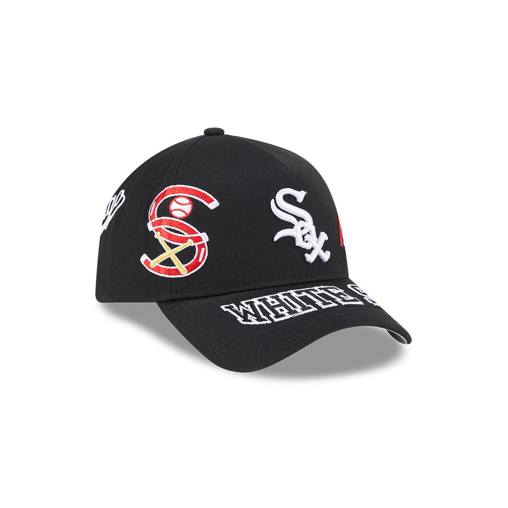 New Era หมวกรุ่น CHICAGO WHITE SOX MLB ALL OVER BLACK 9FORTY AF CAP