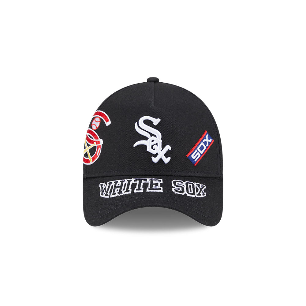 New Era หมวกรุ่น CHICAGO WHITE SOX MLB ALL OVER BLACK 9FORTY AF CAP
