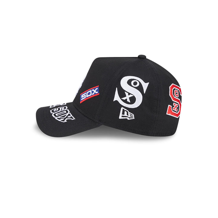 New Era หมวกรุ่น CHICAGO WHITE SOX MLB ALL OVER BLACK 9FORTY AF CAP