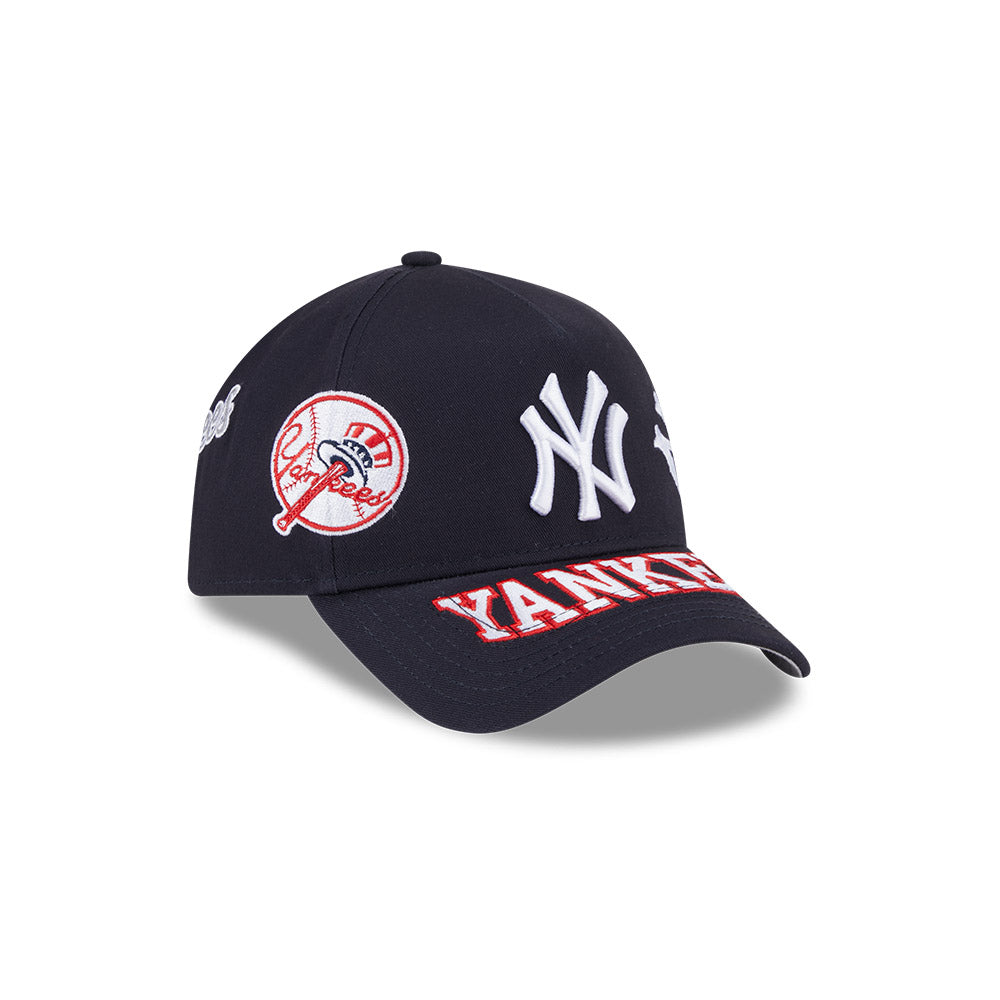 New Era หมวกรุ่น NEW YORK YANKEES MLB ALL OVER NAVY 9FORTY AF CAP