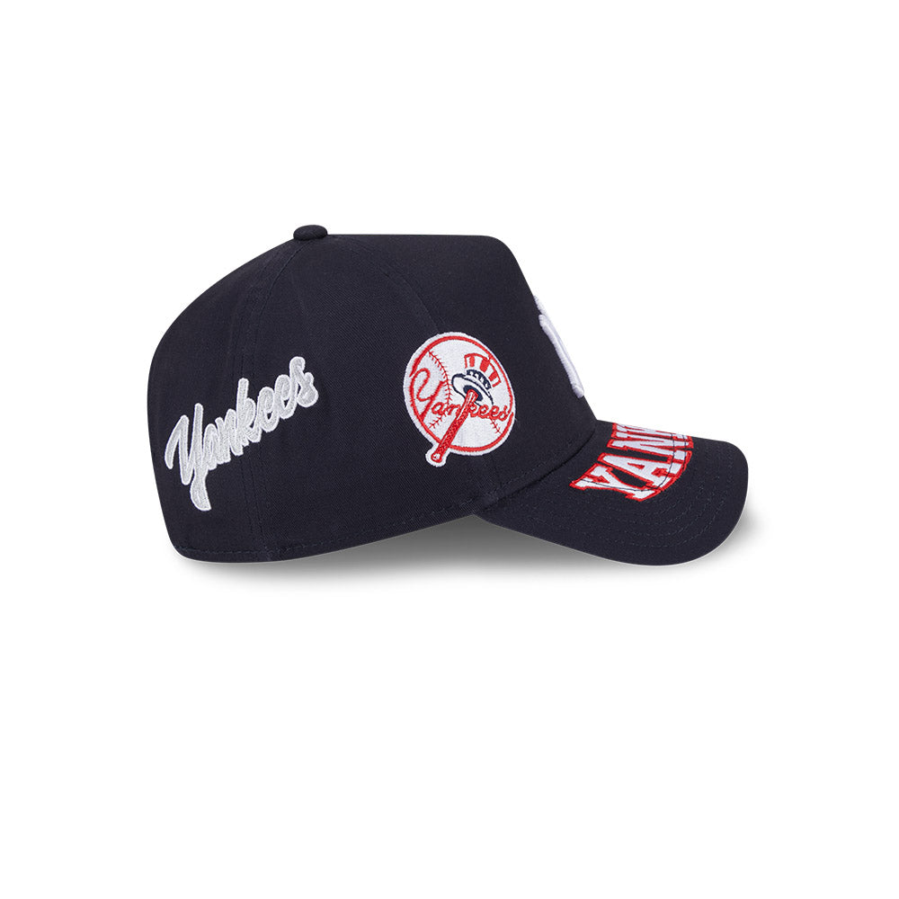 New Era หมวกรุ่น NEW YORK YANKEES MLB ALL OVER NAVY 9FORTY AF CAP