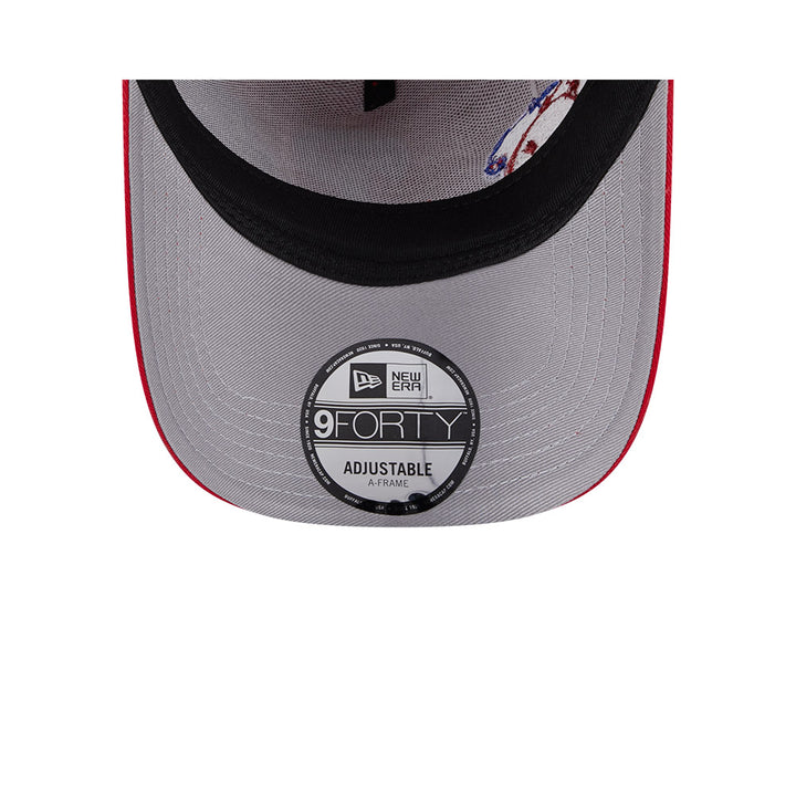 New Era หมวกรุ่น PHILADELPHIA PHILLIES MLB ALL OVER SCARLET 9FORTY AF CAP