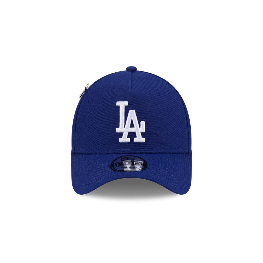 New Era หมวกรุ่น LOS ANGELES DODGERS COOPERSTOWN LOCAL DISHES DARK ROYAL 9FORTY AF CAP