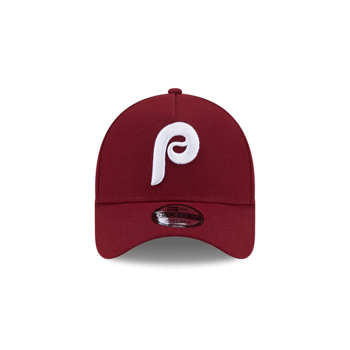 New Era หมวกรุ่น PHILADELPHIA PHILLIES COOPERSTOWN LOCAL DISHES CARDINAL RED 9FORTY AF CAP