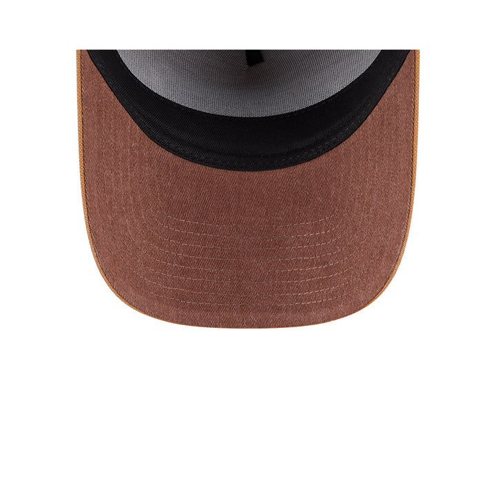 New Era หมวกรุ่น LOS ANGELES LAKERS WASHED CANVAS LIGHT BRONZE 9FORTY AF CAP