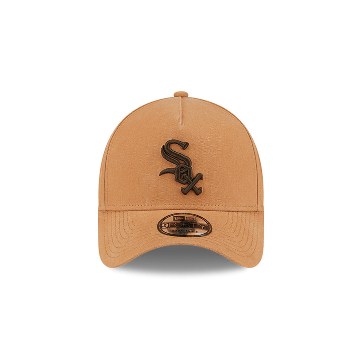 New Era หมวกรุ่น CHICAGO WHITE SOX WASHED CANVAS LIGHT BRONZE 9FORTY AF CAP