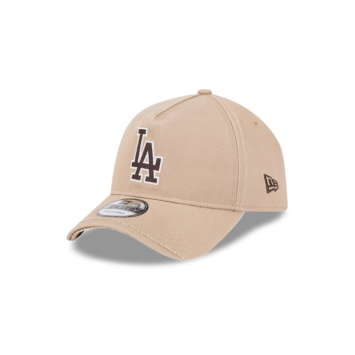หมวกแก๊ป New Era รุ่น Los Angeles Dodgers Visor Distress Camel 9Forty AF Cap