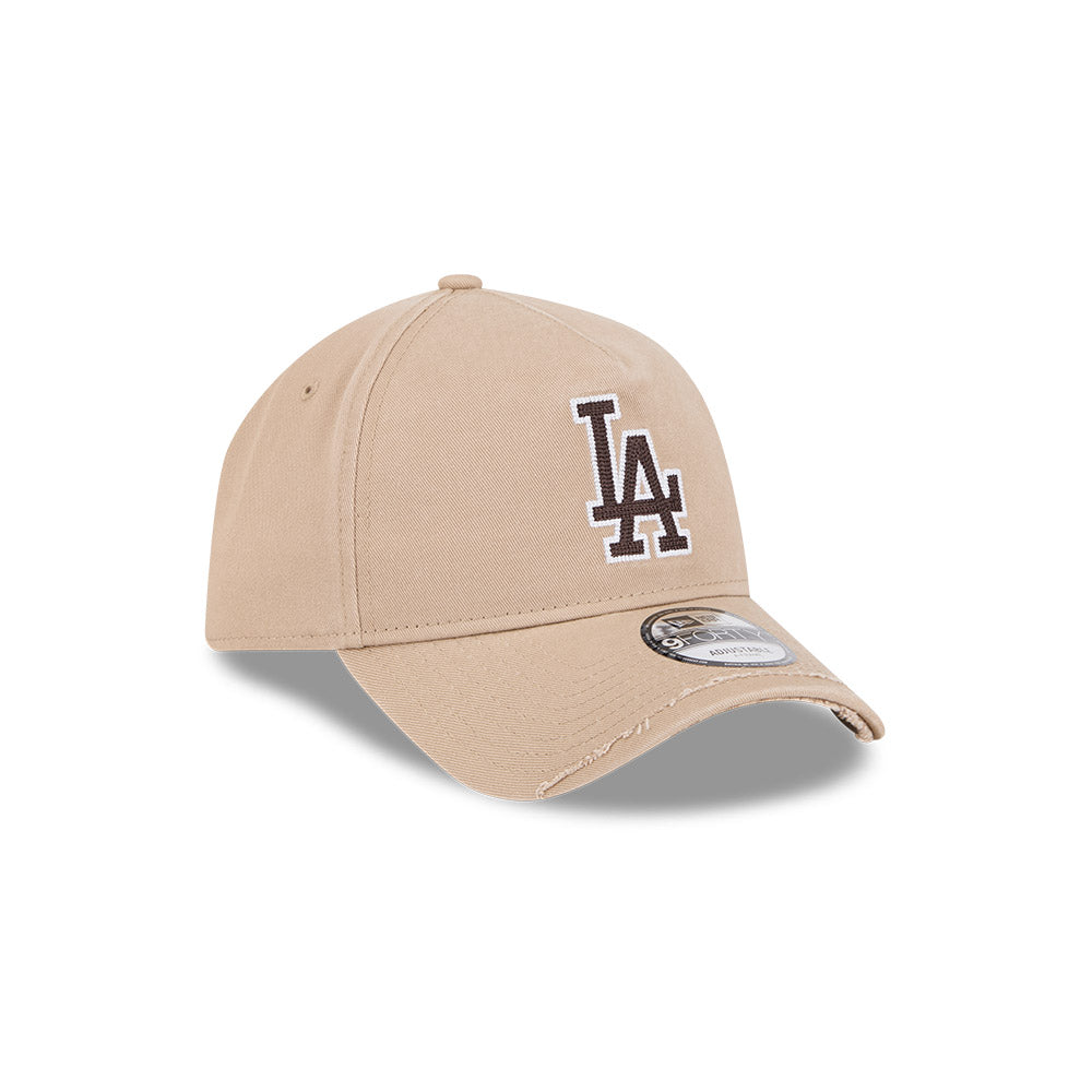 หมวกแก๊ป New Era รุ่น Los Angeles Dodgers Visor Distress Camel 9Forty AF Cap