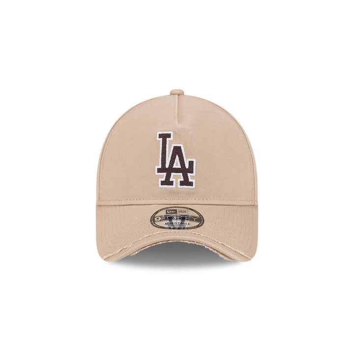 หมวกแก๊ป New Era รุ่น Los Angeles Dodgers Visor Distress Camel 9Forty AF Cap