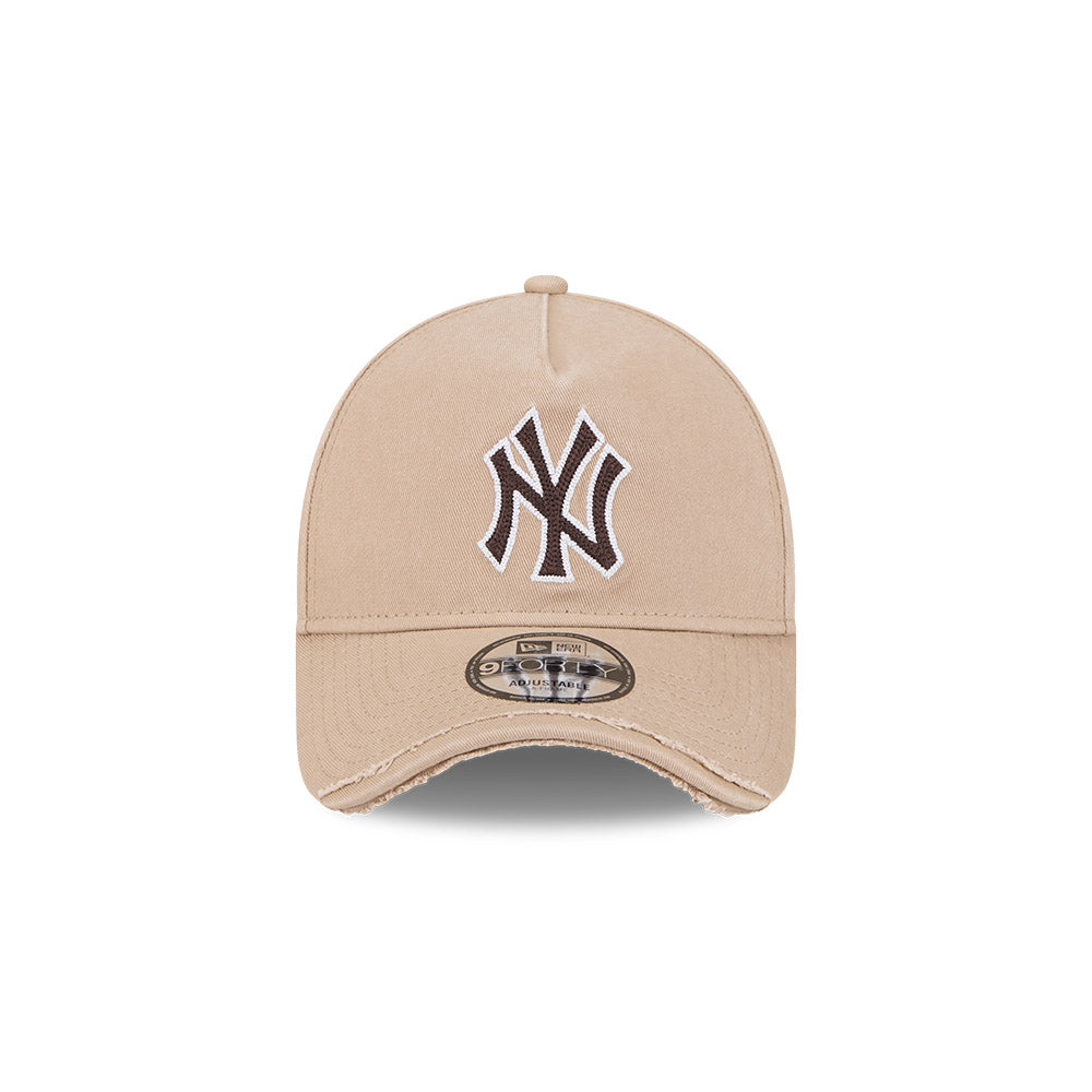 หมวกแก๊ป New Era รุ่น New York Yankees Visor Distress Camel 9Forty AF Cap