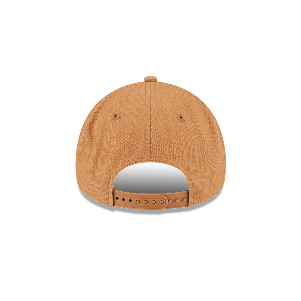 New Era หมวกรุ่น LAS VEGAS RAIDERS WASHED CANVAS LIGHT BRONZE 9FORTY AF CAP