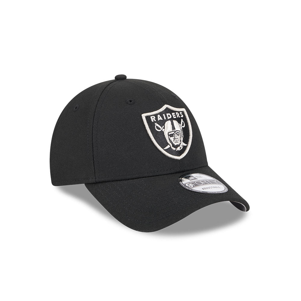 New Era หมวกรุ่น LAS VEGAS RAIDERS BLACK METALLIC PACK BLACK 9FORTY CAP