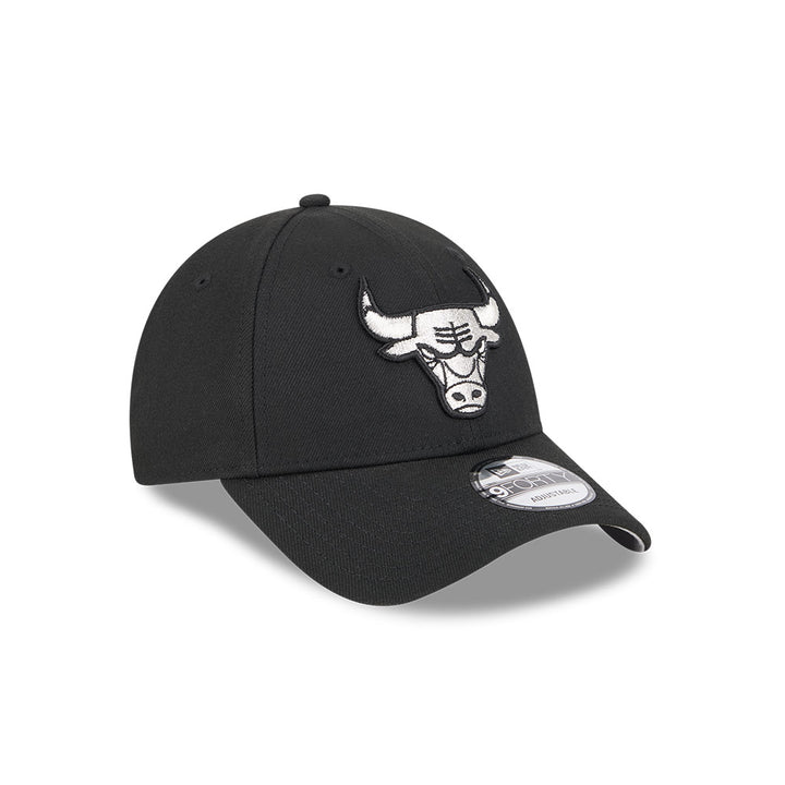 New Era หมวกรุ่น CHICAGO BULLS BLACK METALLIC PACK BLACK 9FORTY CAP