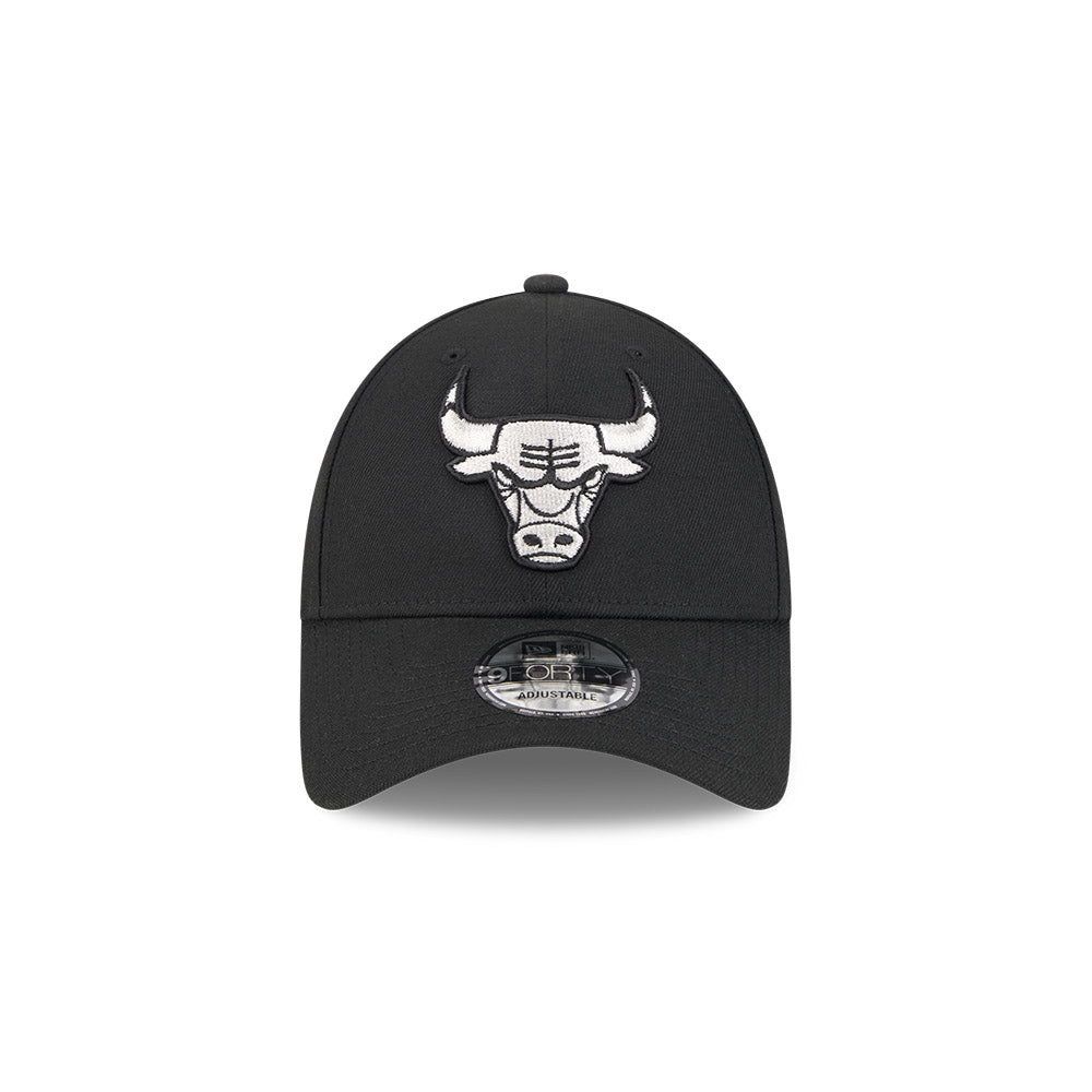 New Era หมวกรุ่น CHICAGO BULLS BLACK METALLIC PACK BLACK 9FORTY CAP