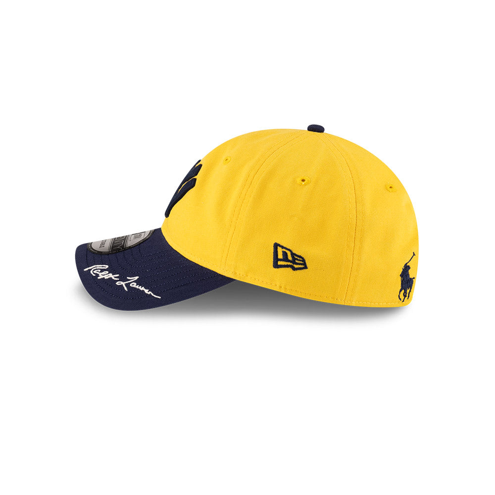 New Era หมวกรุ่น Ralph Lauren X Mlb New York Yankees Co Yellow And Black 9Twenty Cap