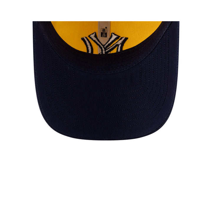 New Era หมวกรุ่น Ralph Lauren X Mlb New York Yankees Co Yellow And Black 9Twenty Cap