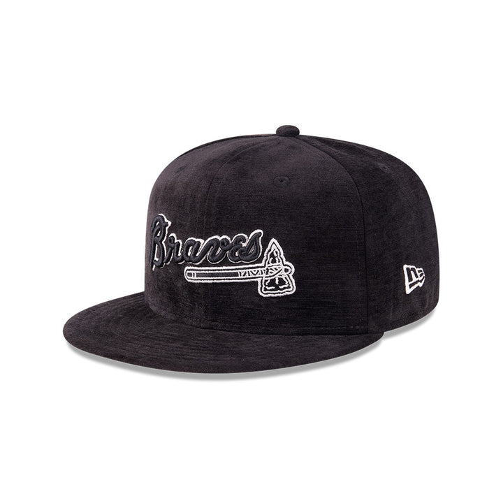 New Era หมวกรุ่น ATLANTA BRAVES 59FIFTY DAY BLACK 59FIFTY CAP