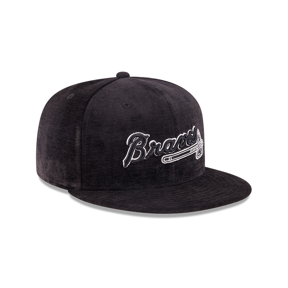 New Era หมวกรุ่น ATLANTA BRAVES 59FIFTY DAY BLACK 59FIFTY CAP