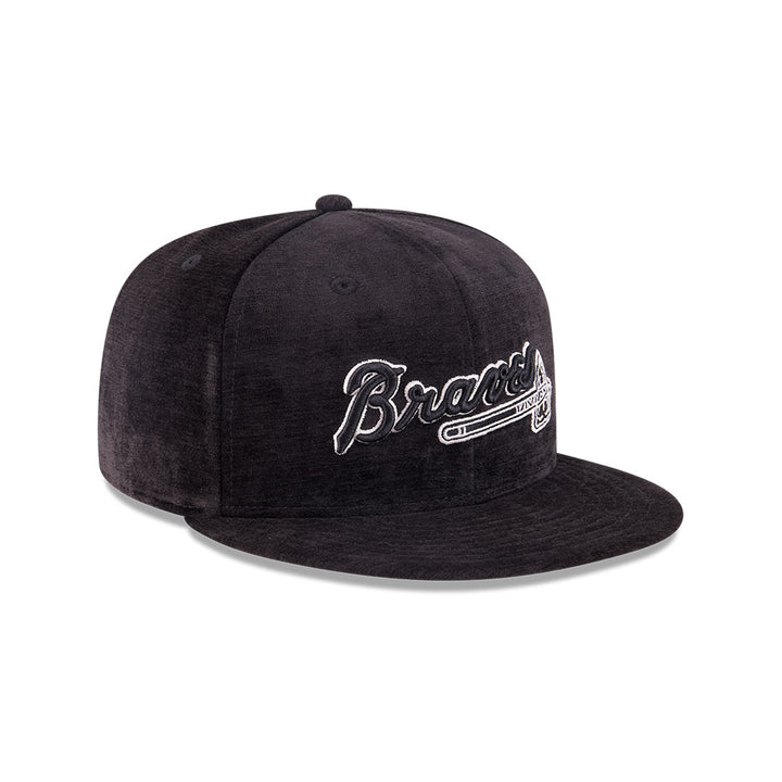 New Era หมวกรุ่น ATLANTA BRAVES 59FIFTY DAY BLACK 59FIFTY CAP