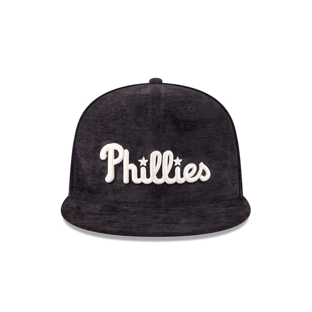 New Era หมวกรุ่น PHILADELPHIA PHILLIES 59FIFTY DAY BLACK 59FIFTY CAP