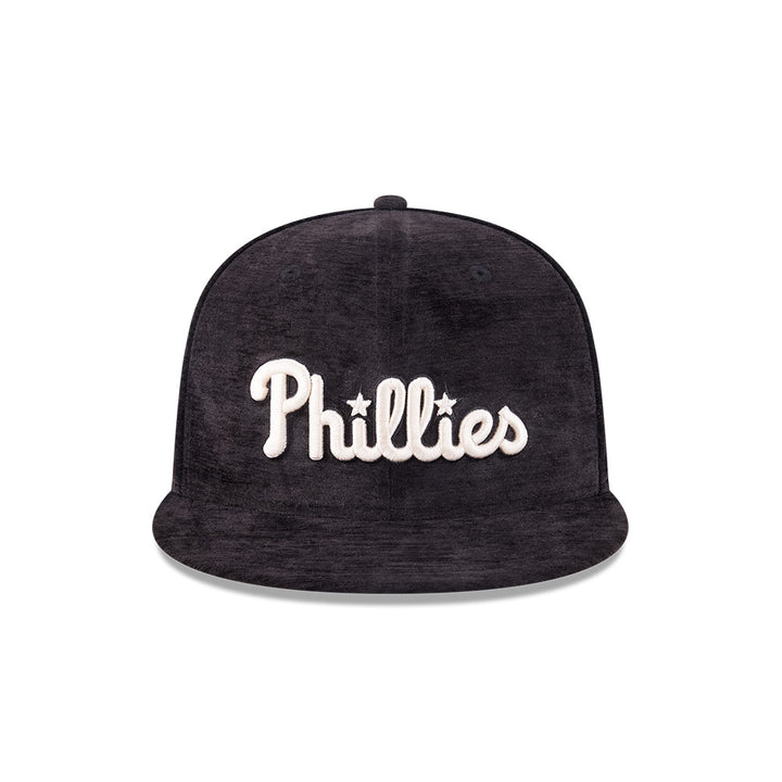 New Era หมวกรุ่น PHILADELPHIA PHILLIES 59FIFTY DAY BLACK 59FIFTY CAP
