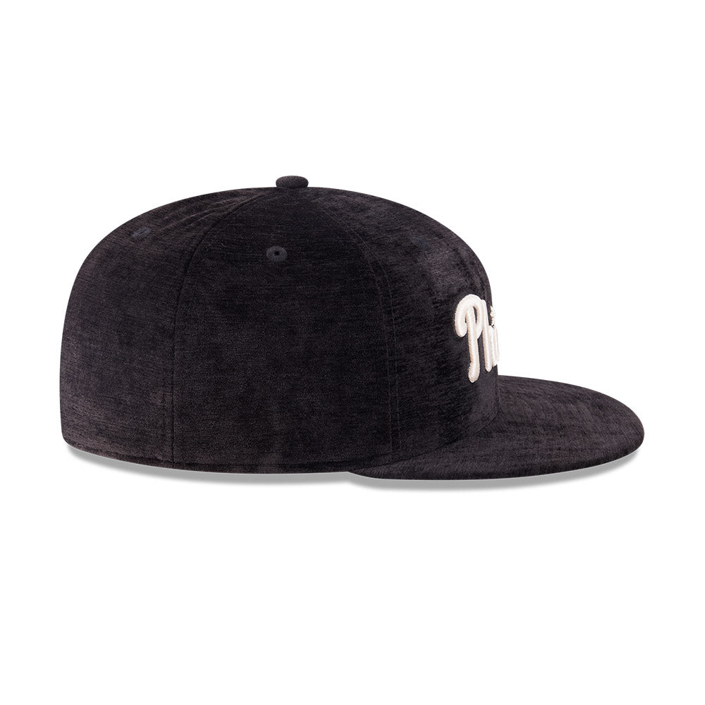 New Era หมวกรุ่น PHILADELPHIA PHILLIES 59FIFTY DAY BLACK 59FIFTY CAP