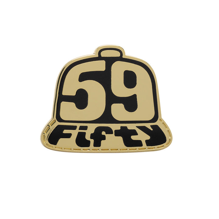 New Era เข็มติดหมวกรุ่น New Era 59FIFTY Day 2025 Black and Gold Pin