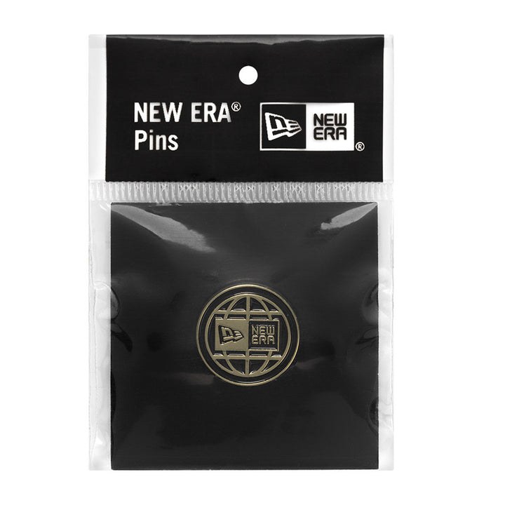 New Era เข็มติดหมวกรุ่น New Era 59FIFTY Day 2025 HQ Circle Logo Black and Gold Pin
