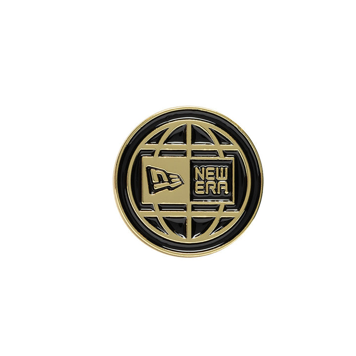 New Era เข็มติดหมวกรุ่น New Era 59FIFTY Day 2025 HQ Circle Logo Black and Gold Pin