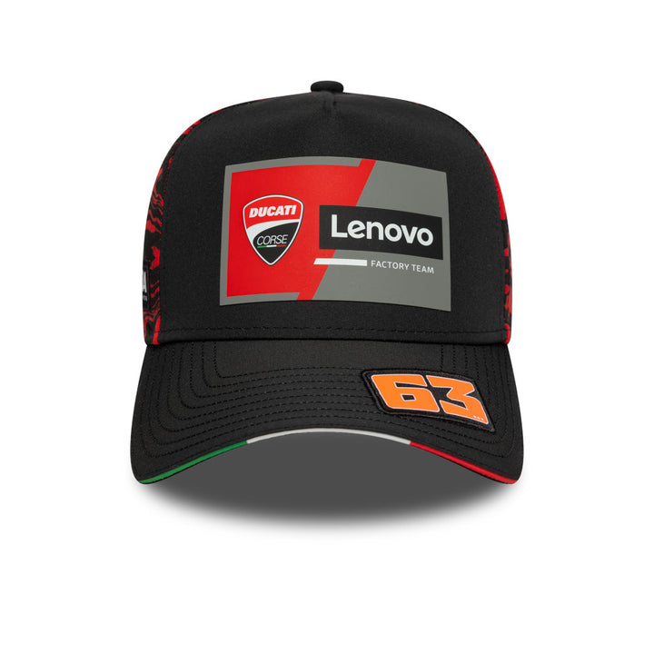 New Era หมวกรุ่น Ducati Ducati H2 Race Special Black 9Forty A-Frame Cap