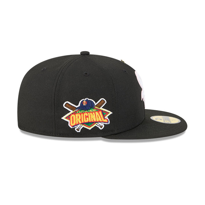 New Era หมวกรุ่น Big League Chew X Mlb Chicago White Sox Black 59Fifty Cap