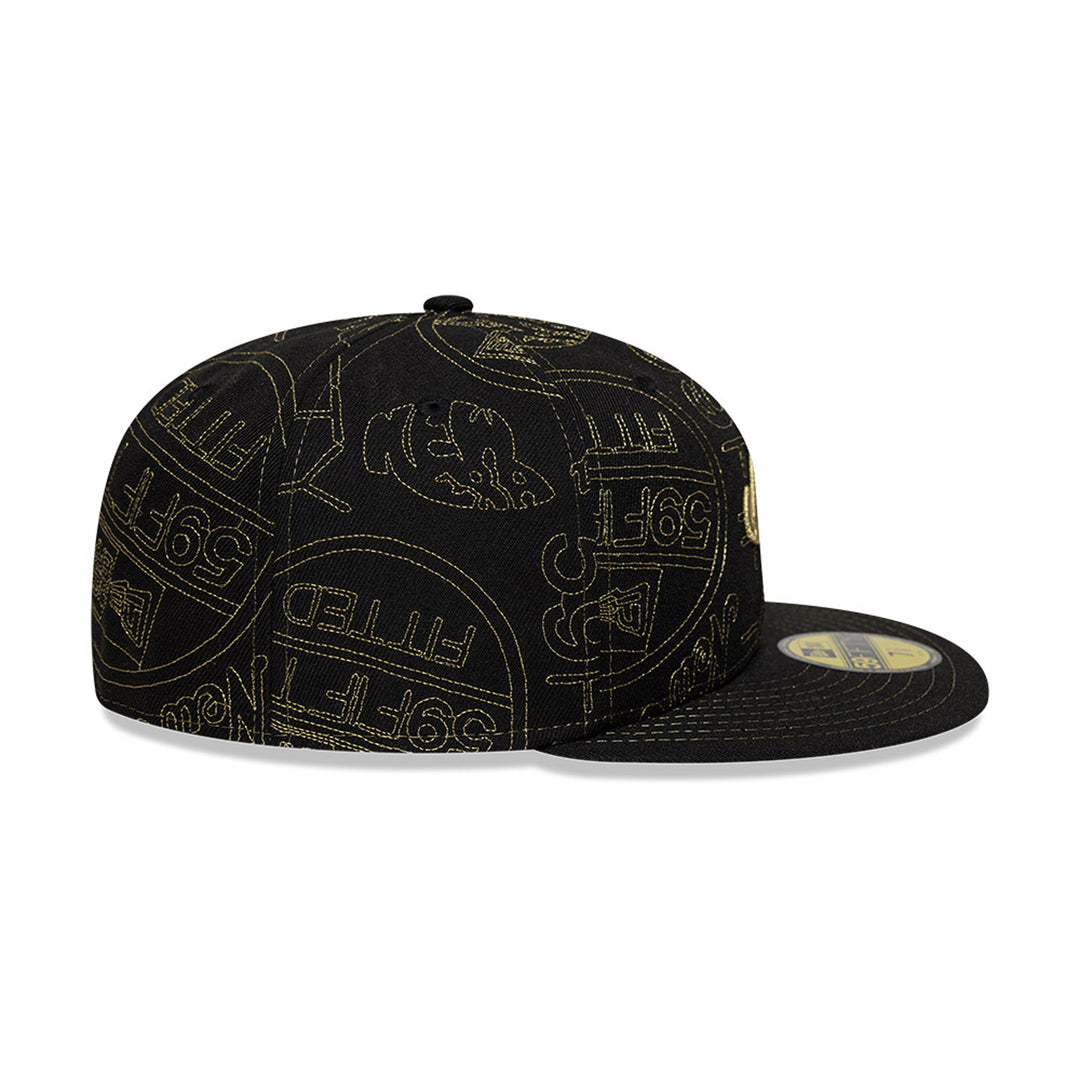 New Era หมวกรุ่น New Era EMEA 59FIFTY Day 2025 Black 59FIFTY Cap