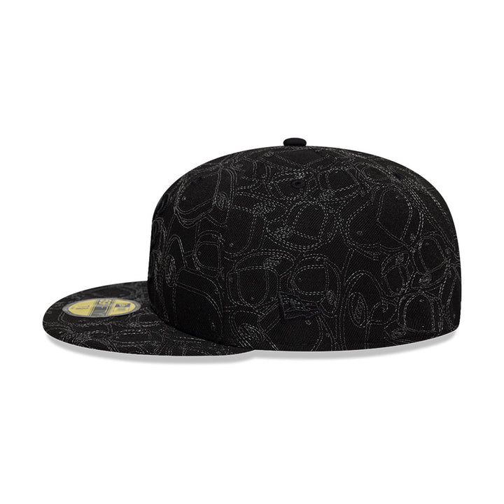 New Era หมวกรุ่น New Era EMEA 59FIFTY Day 2025 Black 59FIFTY Cap