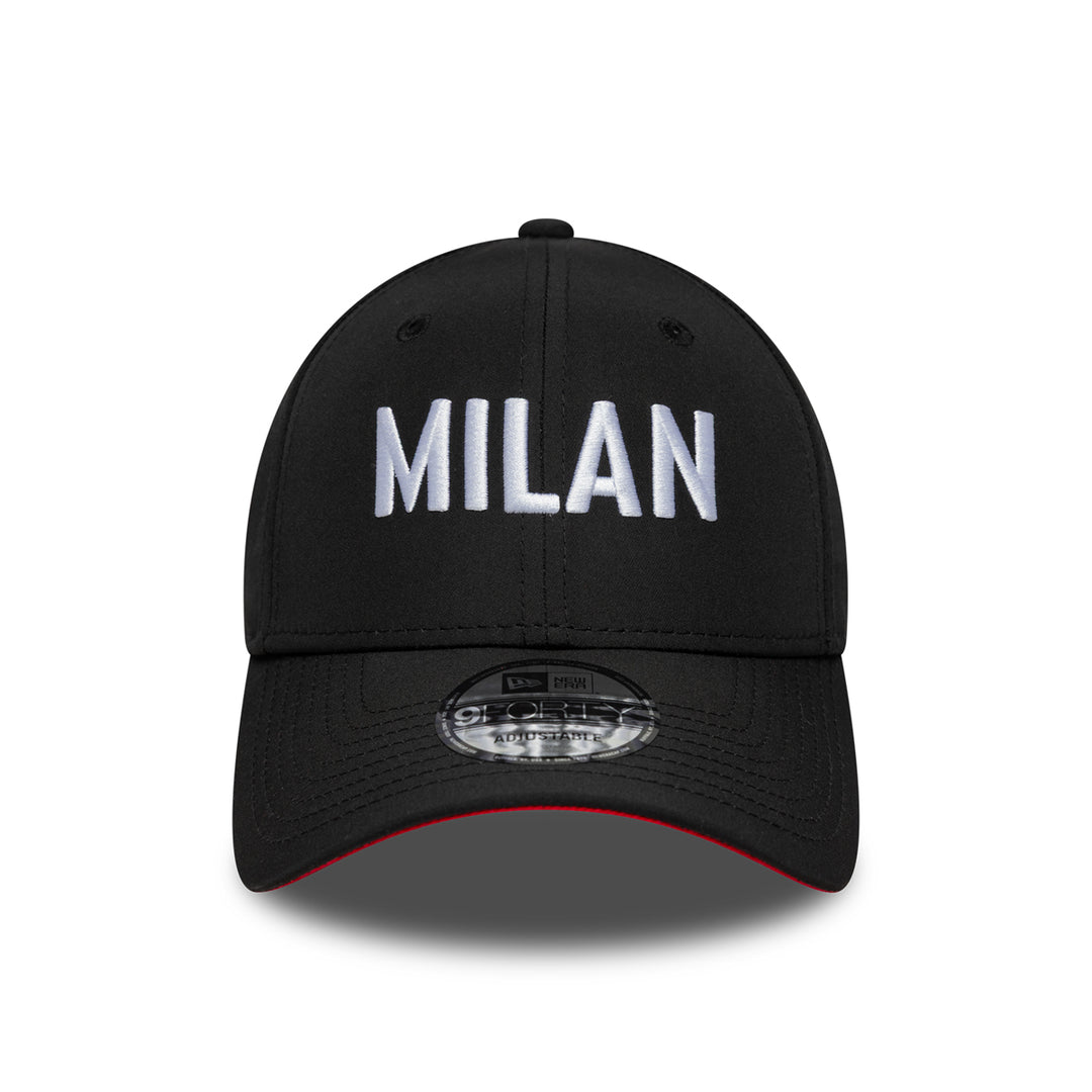 New Era หมวกรุ่น Ac Milan Exclusives Wordmark Black 9Forty Cap
