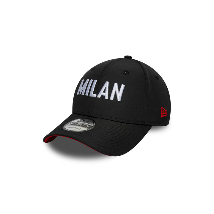 New Era หมวกรุ่น Ac Milan Exclusives Wordmark Black 9Forty Cap