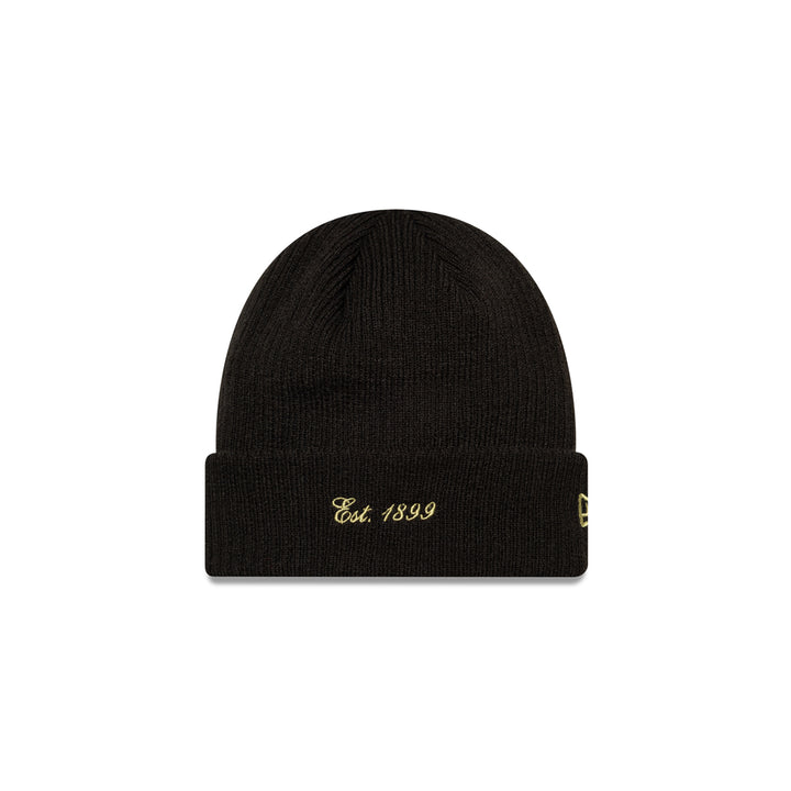 New Era หมวกรุ่น Ac Milan Exclusives 1899 Beanie Black Cap