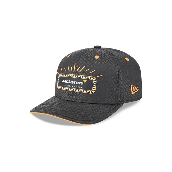 New Era หมวกรุ่น Mclaren Racing Vegas Motorsport Black 9Seventy Stretch Snap Cap