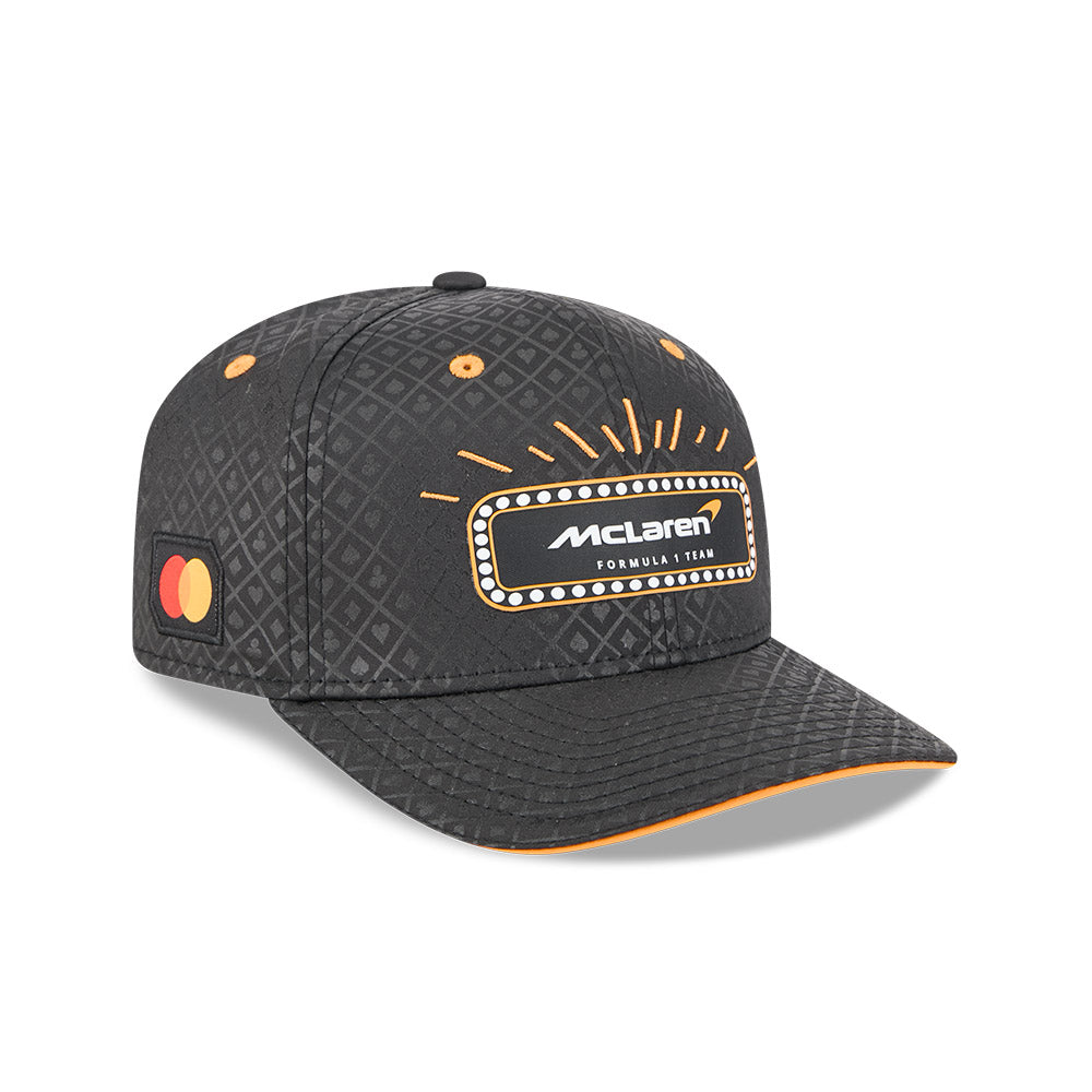 New Era หมวกรุ่น Mclaren Racing Vegas Motorsport Black 9Seventy Stretch Snap Cap
